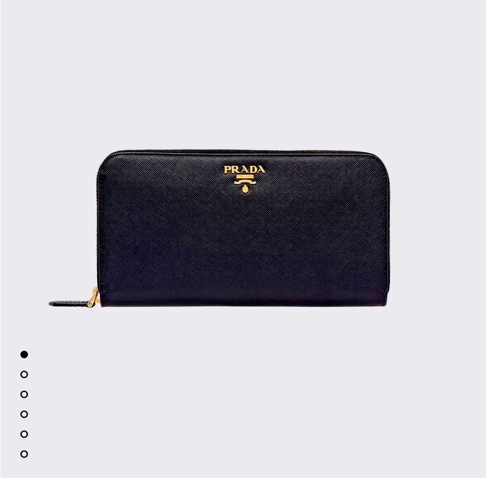 Large Saffiano Leather Wallet